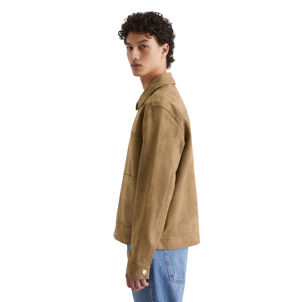 Marc O'Polo DENIM Lederjacke »aus Weichem Ziegenleder« ▷ Für