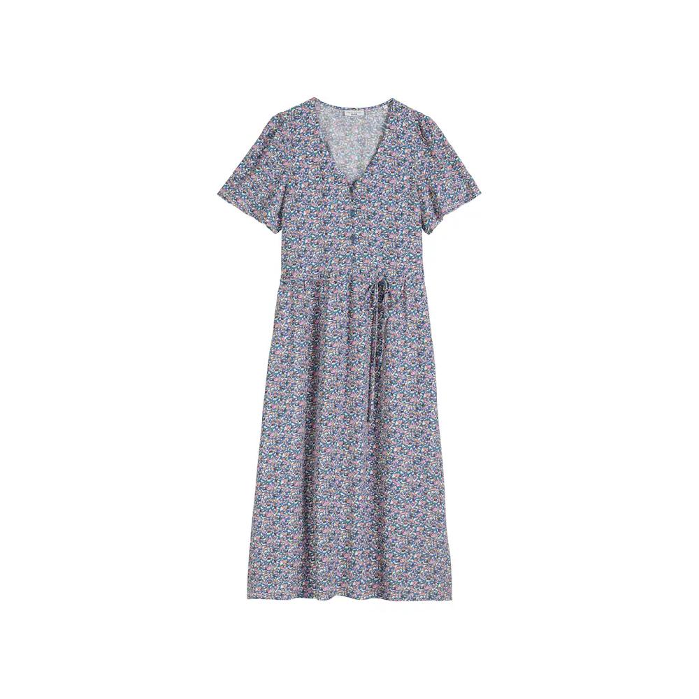 Marc O'Polo DENIM Midikleid lässigen Allover-Print