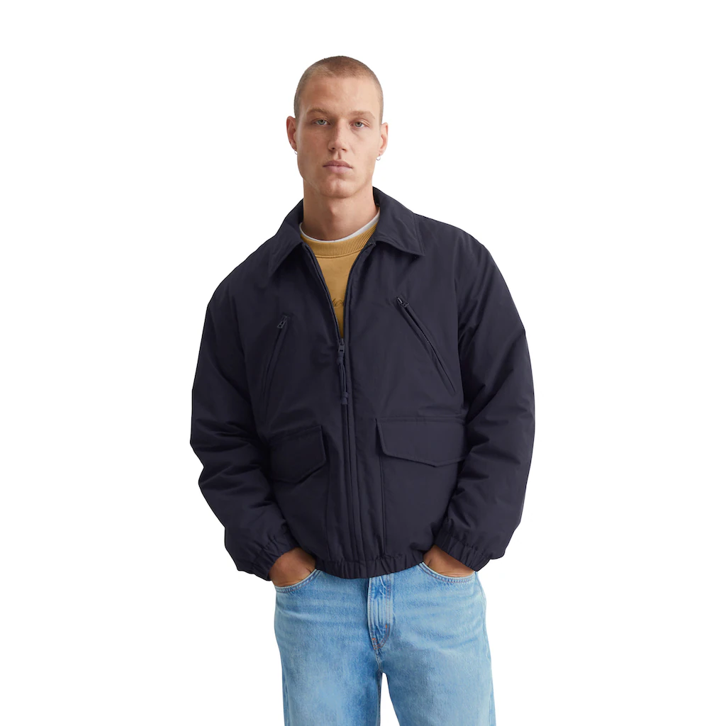 Marc O'Polo DENIM Outdoorjacke »mit Wattierung von Unifi REPREVE®« ohne Kapuze ▷ für