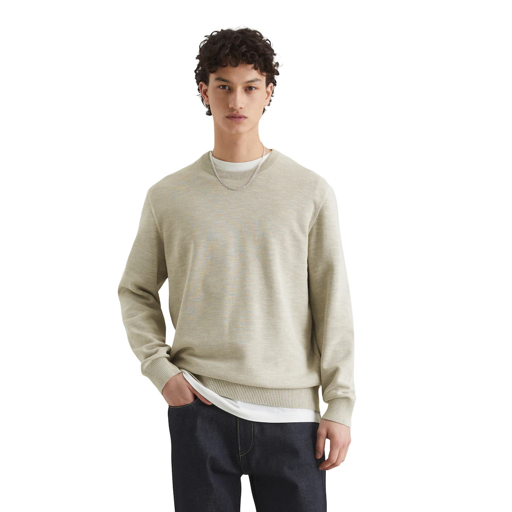 Marc O'Polo DENIM Rundhalspullover »in Double-Face-Qualität« ▷ bestellen