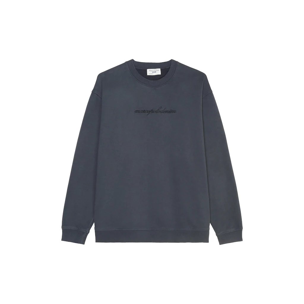 Marc O'Polo DENIM Sweatshirt Mit Ton-in-Ton-Stickerei ▷ Bestellen