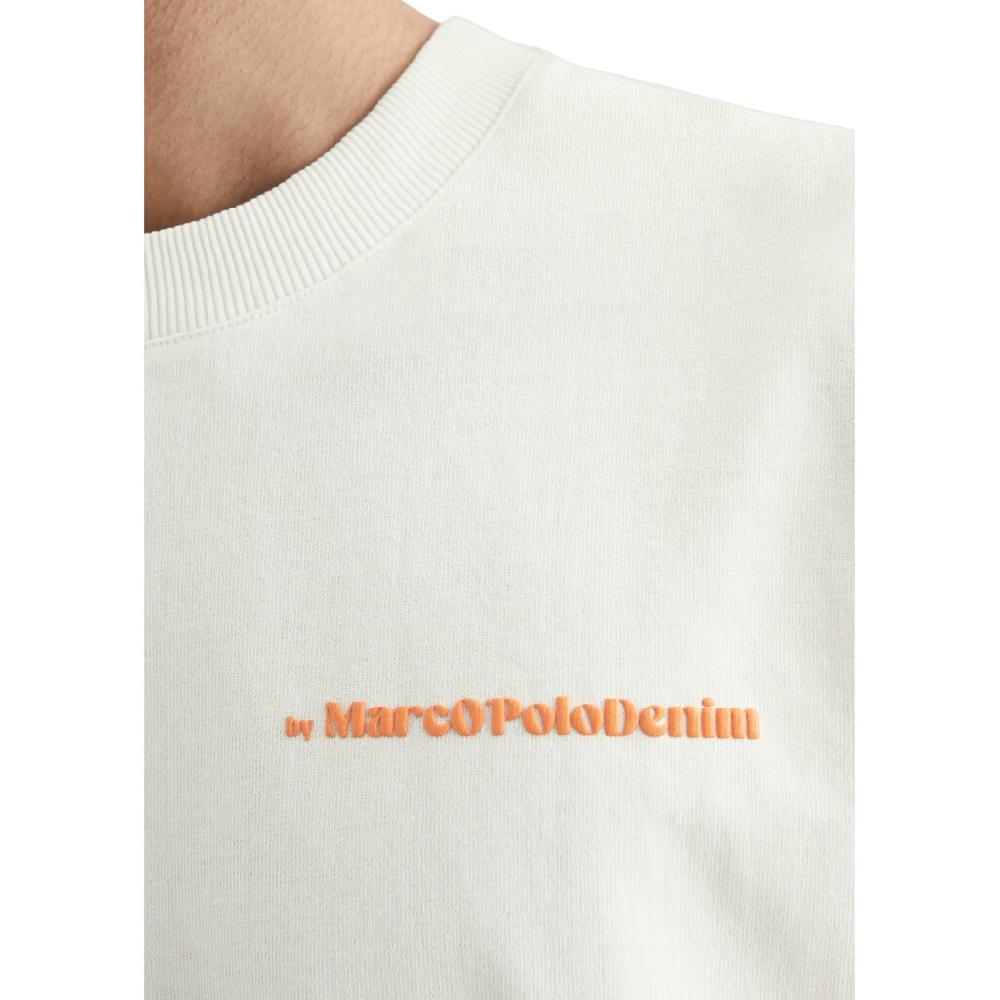 Marc O'Polo DENIM T-Shirt »mit Gummiertem Rückenprint« ▷ Für
