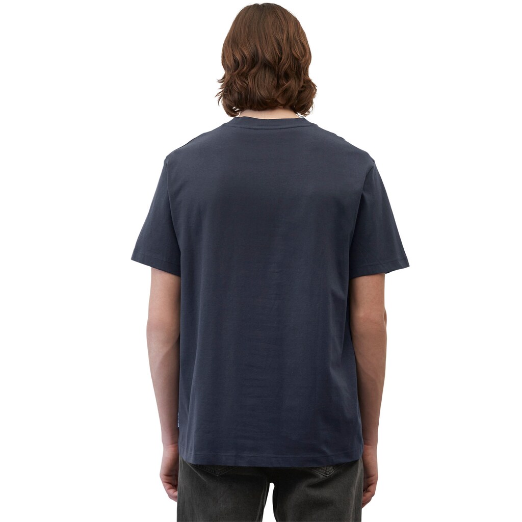Marc O'Polo DENIM T-Shirt Mit Labeling Vorne Mittig ▷ Bestellen