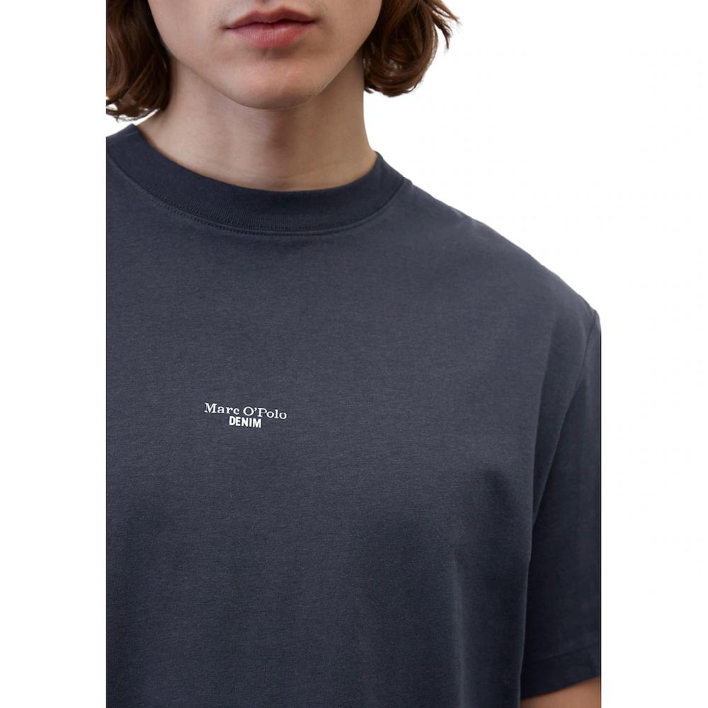 Marc O'Polo DENIM T-Shirt Mit Labeling Vorne Mittig ▷ Bestellen