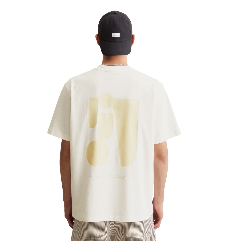 Marc O'Polo DENIM T-Shirt »mit Print Auf Vorder- Und Rückseite«