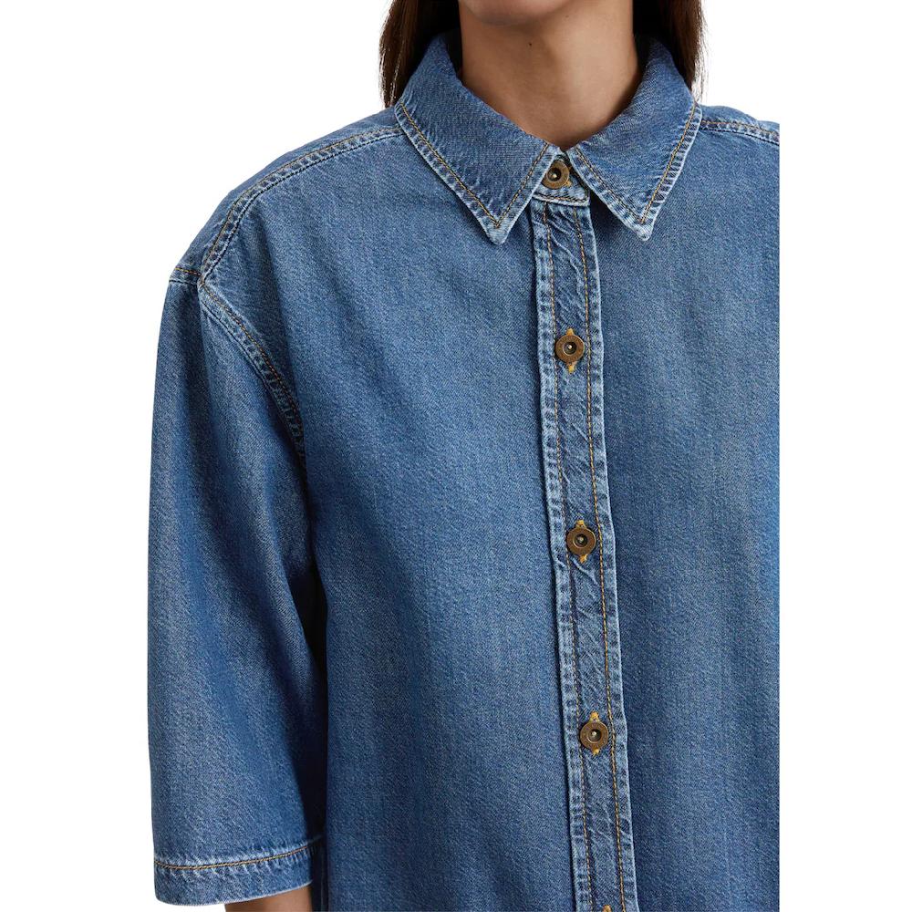 Marc O'Polo Hemdblusenkleid »aus Organic Cotton Lyocell-Mix«