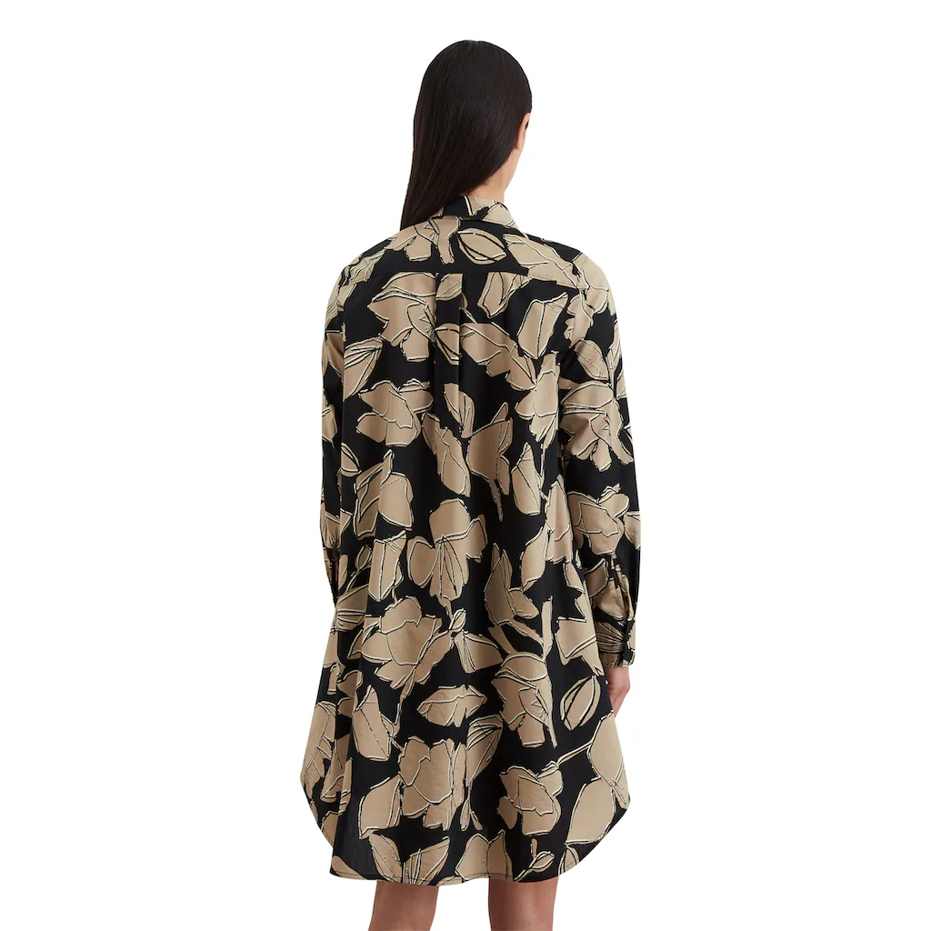 Marc O'Polo Hemdblusenkleid Hat Einen Bezaubernden Femininen Allover-Druck