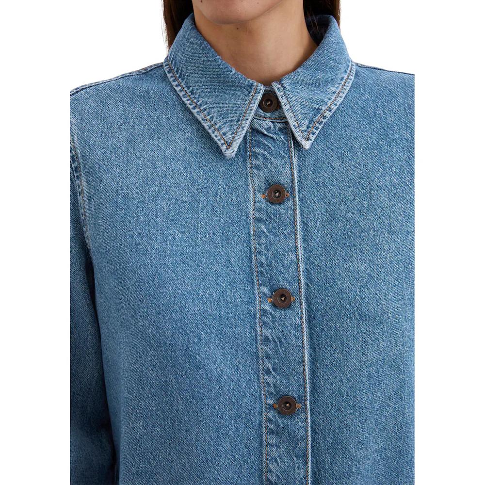 Marc O'Polo Jeansbluse »aus Lyocell-Bio-Baumwolle-Mix«