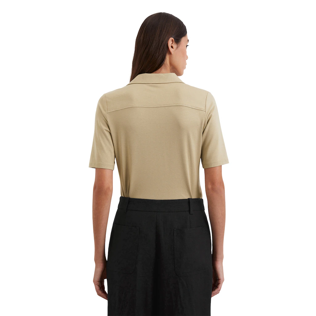 Marc O'Polo Kurzarmbluse »aus LENZING™ ECOVERO™«