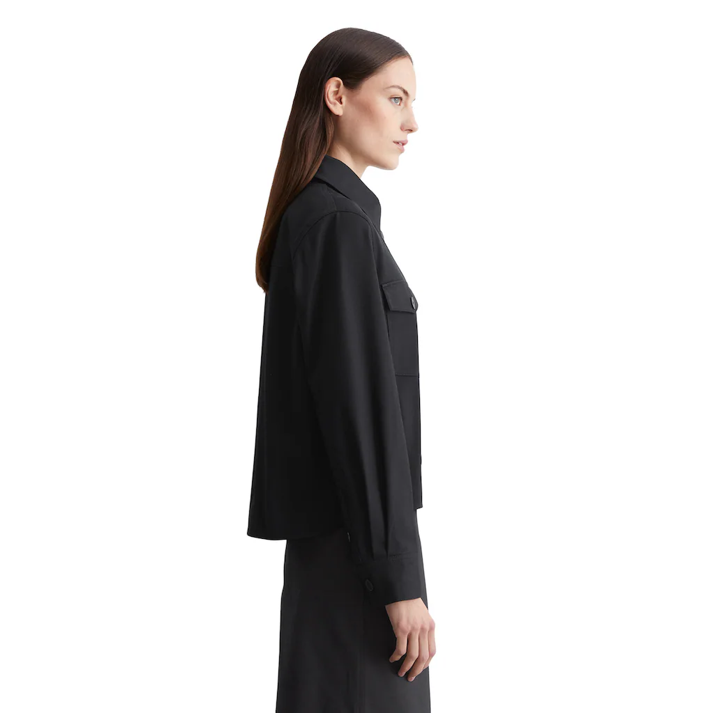 Marc O'Polo Kurzjacke »aus Organic-Cotton-Lyocell-Mix« Ohne Kapuze