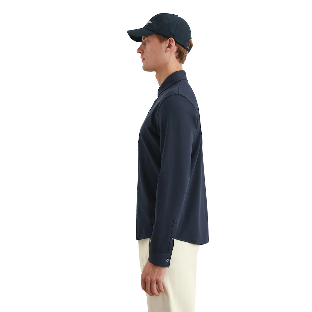 Marc O'Polo Langarm-Poloshirt »aus Reiner Bio-Baumwolle« ▷ Für