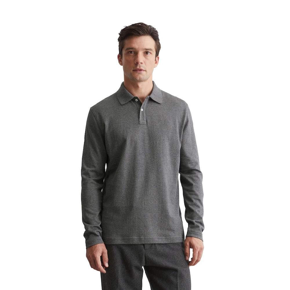 Marc O'Polo Langarm-Poloshirt ▷ bestellen