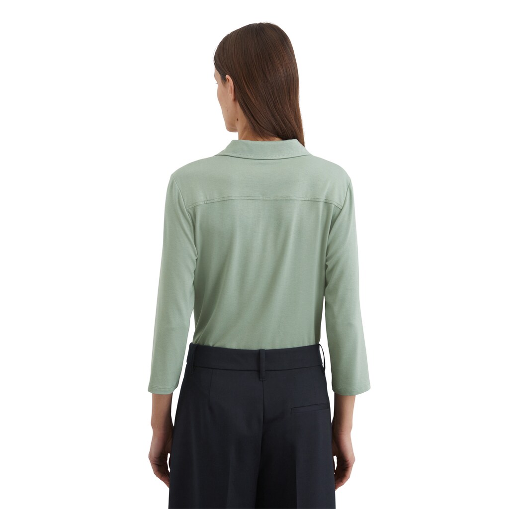 Marc O'Polo Langarmbluse »aus LENZING™ ECOVERO™«