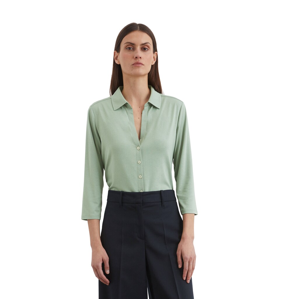 Marc O'Polo Langarmbluse »aus LENZING™ ECOVERO™«