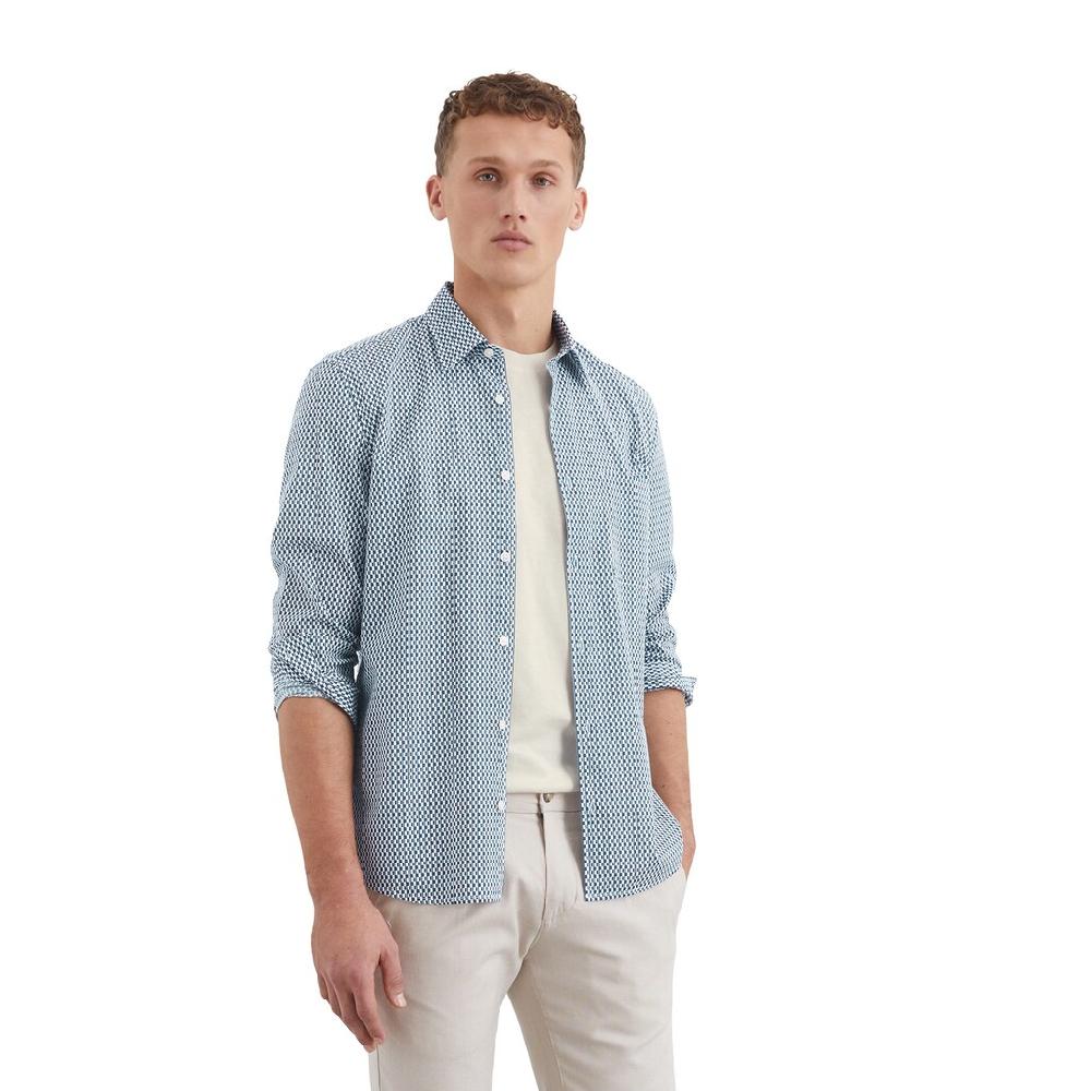 Marc O'Polo Langarmhemd »mit feinem Allover-Print« ▷ kaufen