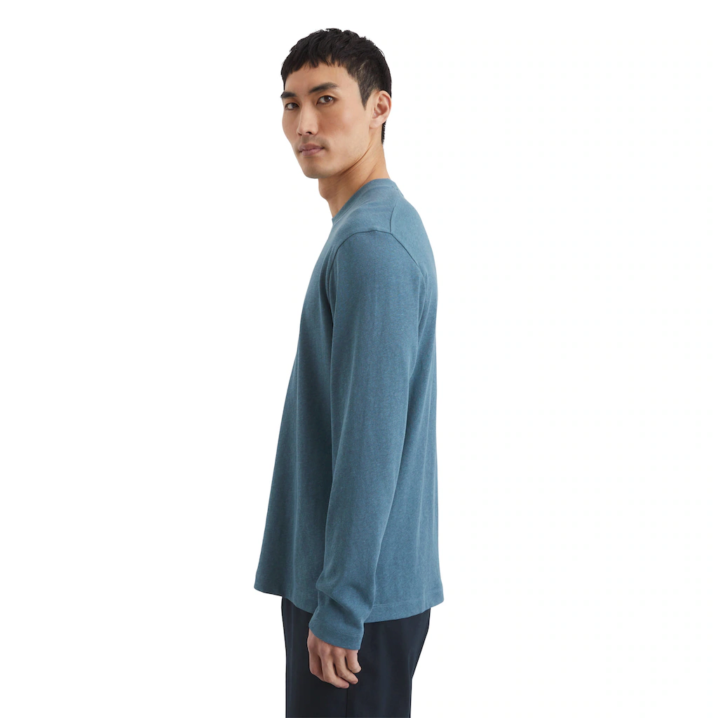 Marc O'Polo Langarmshirt »aus Bio-Baumwoll-Leinen-Mix« ▷ Für