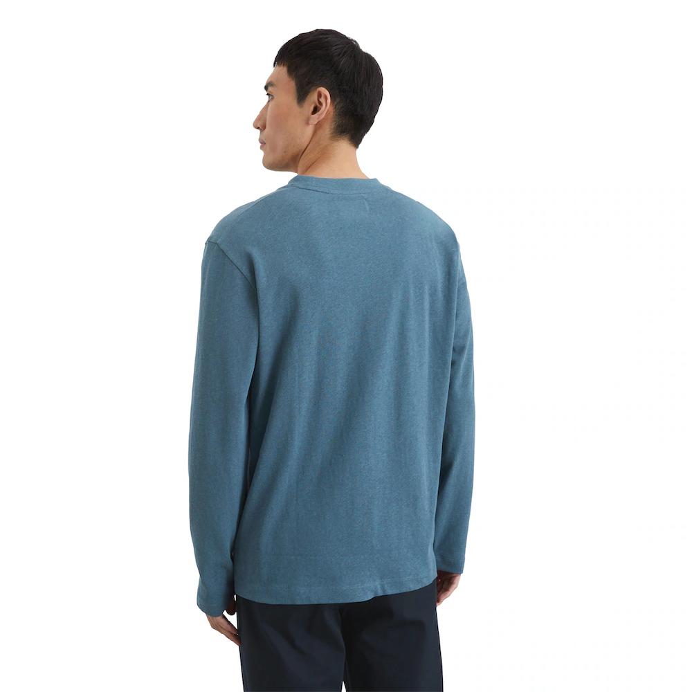 Marc O'Polo Langarmshirt »aus Bio-Baumwoll-Leinen-Mix« ▷ Für