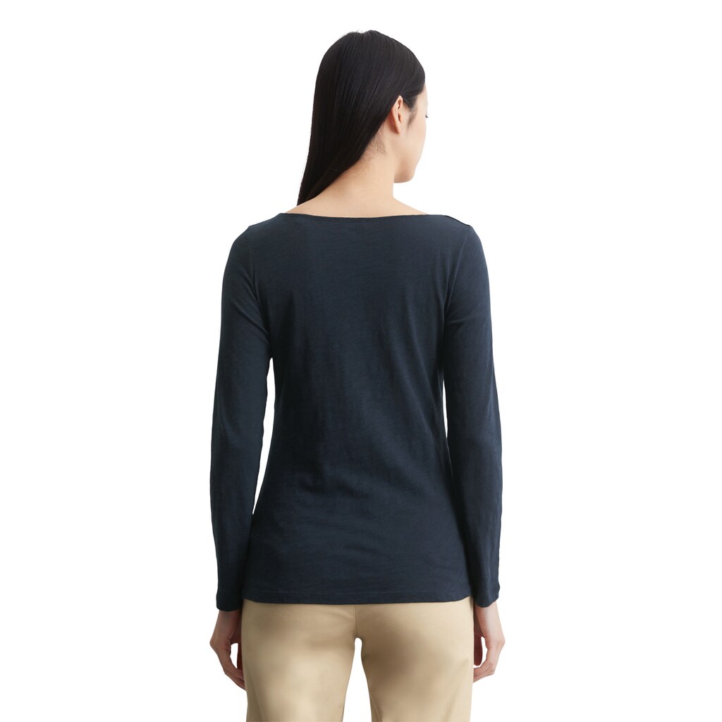 Marc O'Polo Langarmshirt »aus Organic Cotton«