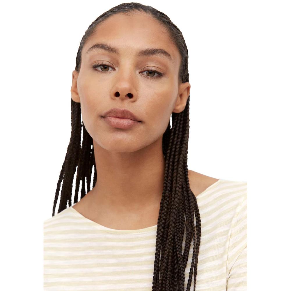 Marc O'Polo Langarmshirt Mit Leichtem U-Boot-Ausschnitt