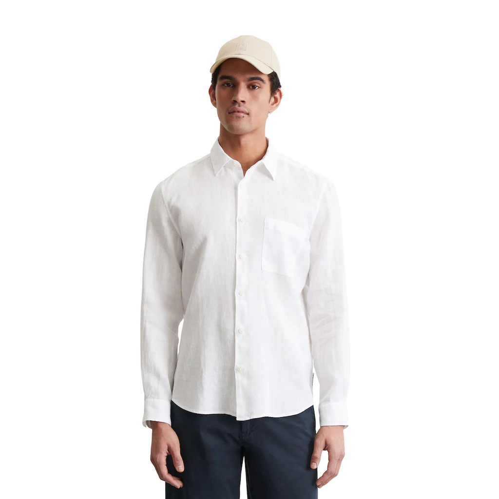 Marc O'Polo Leinenhemd Im Klassisch Cleanen Look ▷ Kaufen