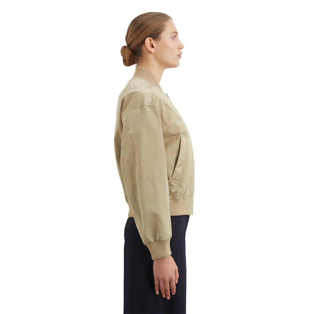 Marc O'Polo Outdoorjacke »aus Recyceltem Polyester-Twill« Ohne Kapuze