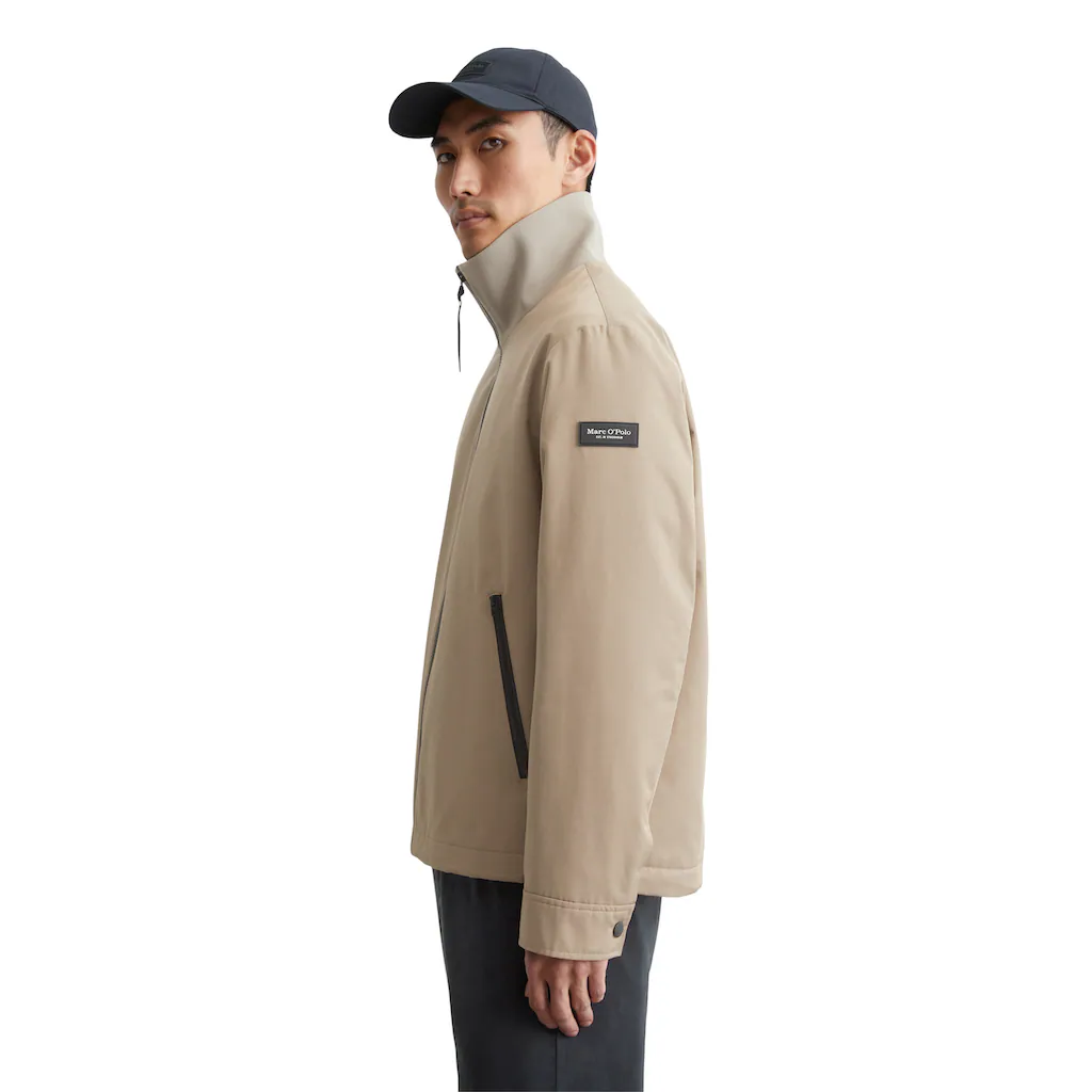 Marc O'Polo Outdoorjacke »aus Wasserabweisendem Micro-Twill« Ohne Kapuze ▷ Kaufen