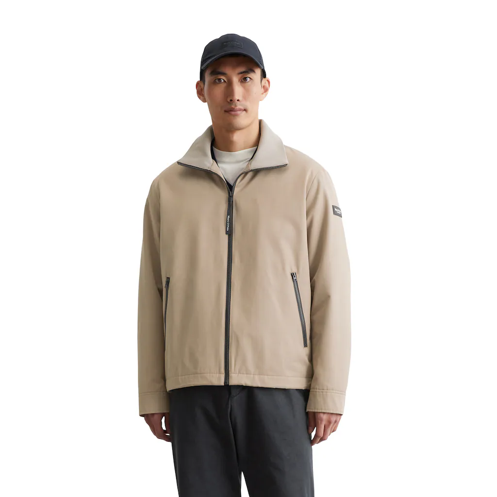 Marc O'Polo Outdoorjacke »aus wasserabweisendem Micro-Twill« ohne Kapuze ▷ kaufen