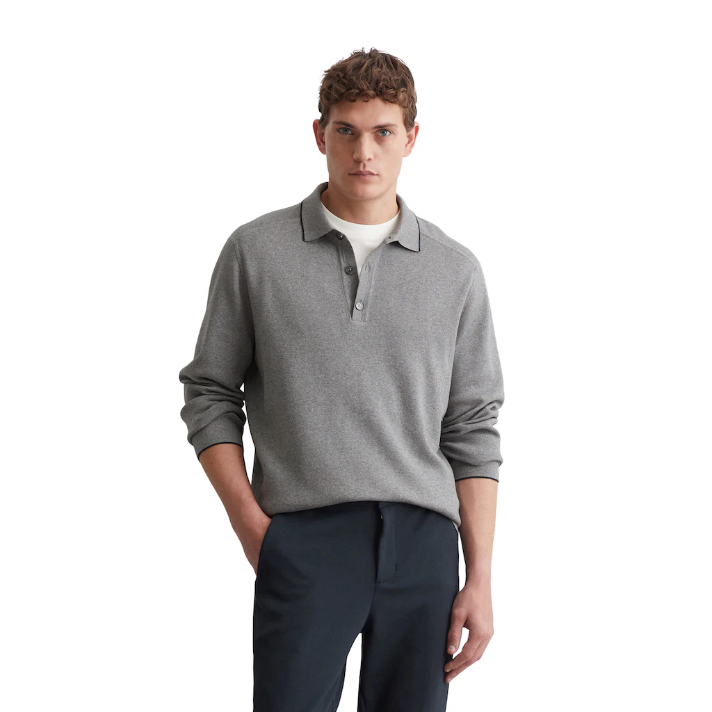 Marc O'Polo Polokragenpullover elegante dicht gestrickte Milano-Struktur ▷ bestellen