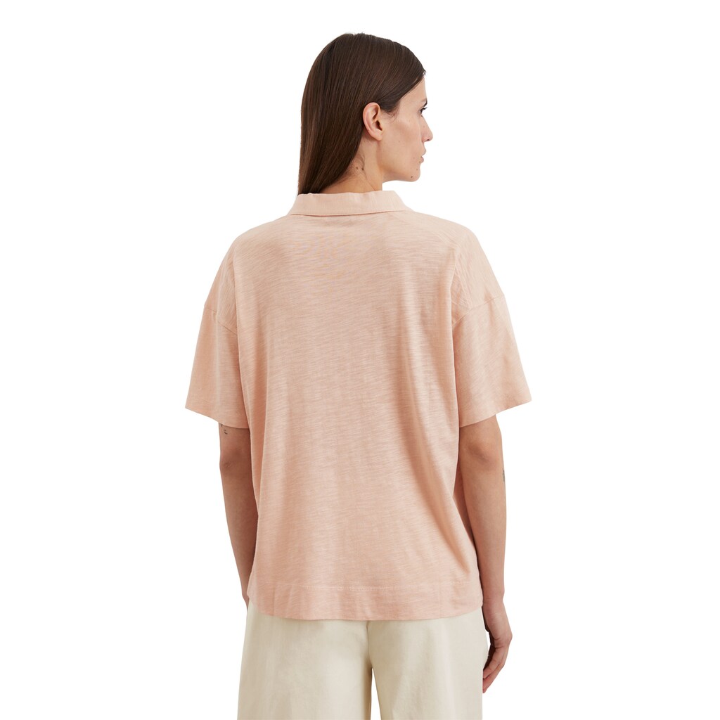 Marc O'Polo Poloshirt »aus Organic Cotton-Viskose-Mix«