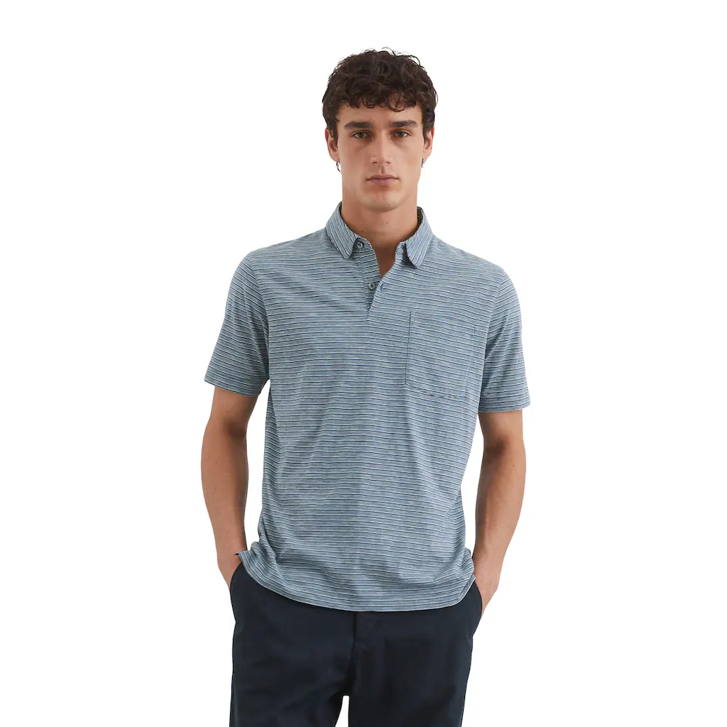Marc O'Polo Poloshirt »aus weichem Slub-Jersey« ▷ für