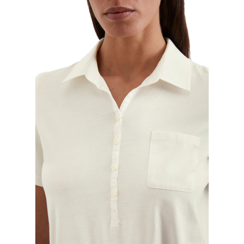 Marc O'Polo Poloshirt »mit Material-Mix-Details«