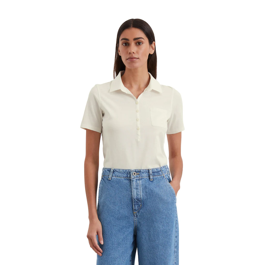 Marc O'Polo Poloshirt »mit Material-Mix-Details«