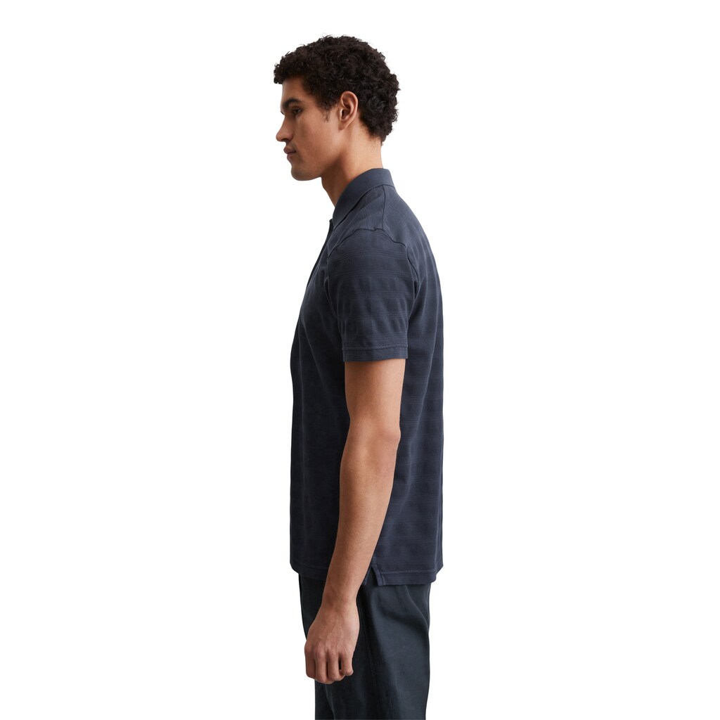Marc O'Polo Poloshirt »mit Streifenstruktur«