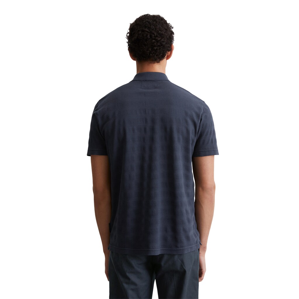 Marc O'Polo Poloshirt »mit Streifenstruktur«