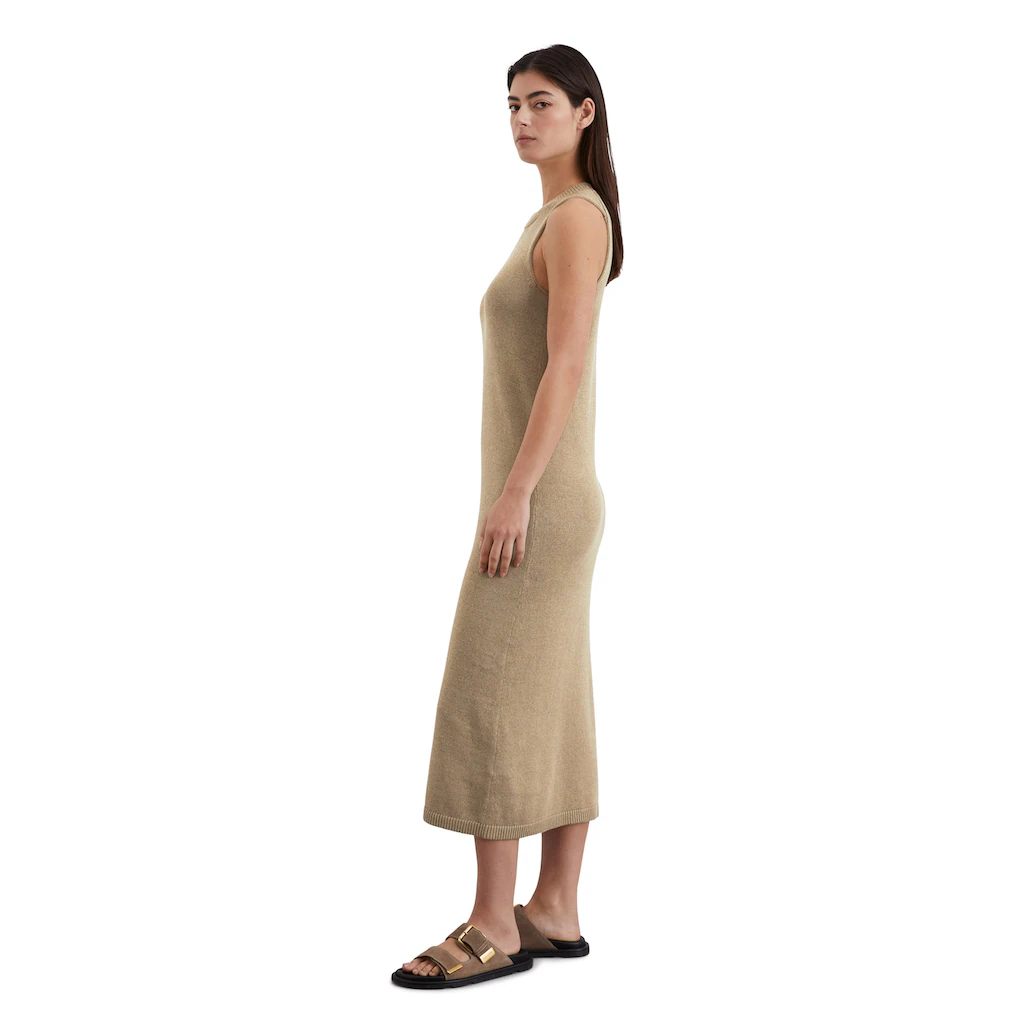 Marc O'Polo Strickkleid »aus Bio-Baumwolle-Leinen-Mix«