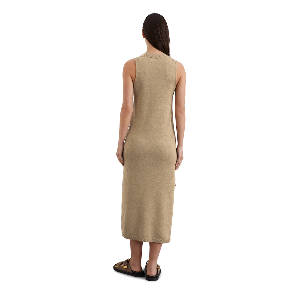 Marc O'Polo Strickkleid »aus Bio-Baumwolle-Leinen-Mix«