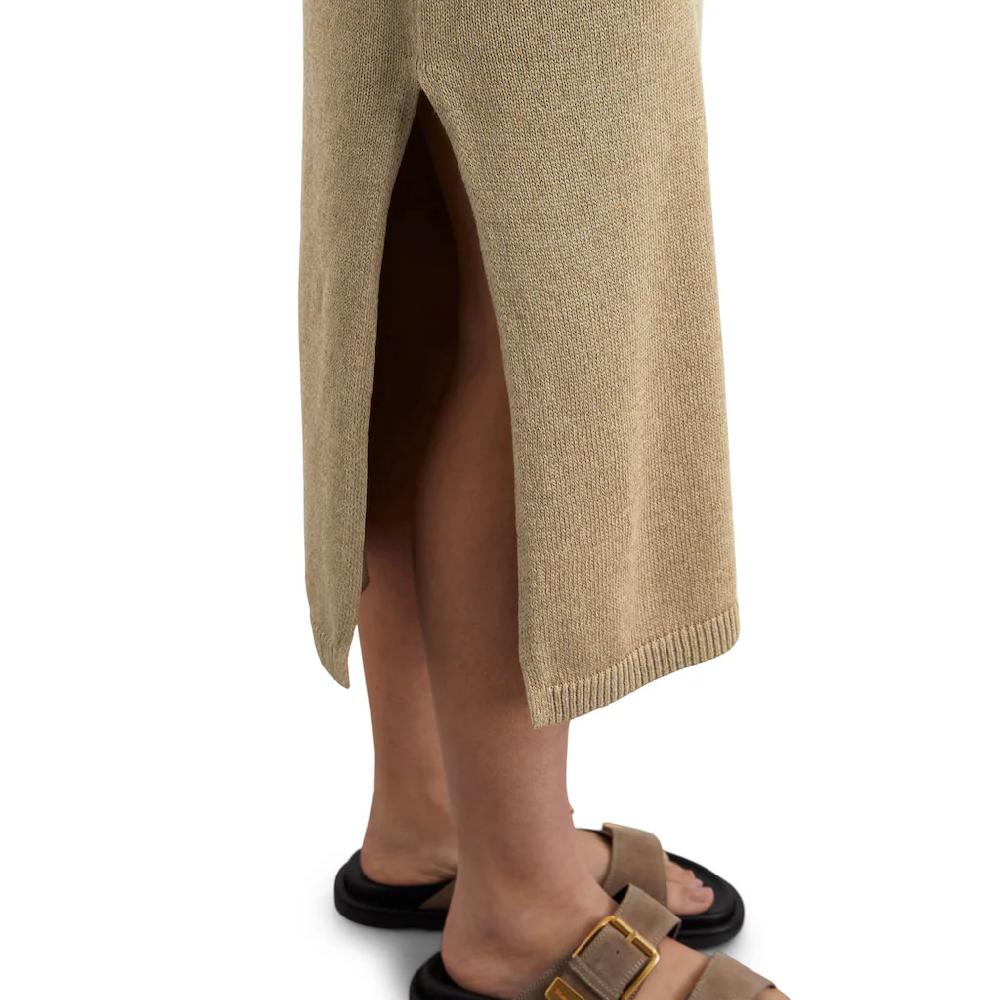 Marc O'Polo Strickkleid »aus Bio-Baumwolle-Leinen-Mix«