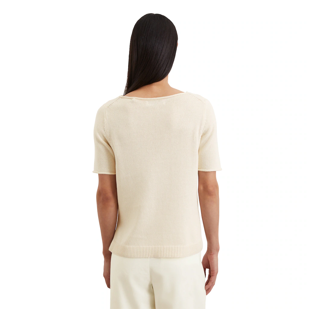 Marc O'Polo Strickpullover »aus Organic-Cotton-Leinen-Mix«
