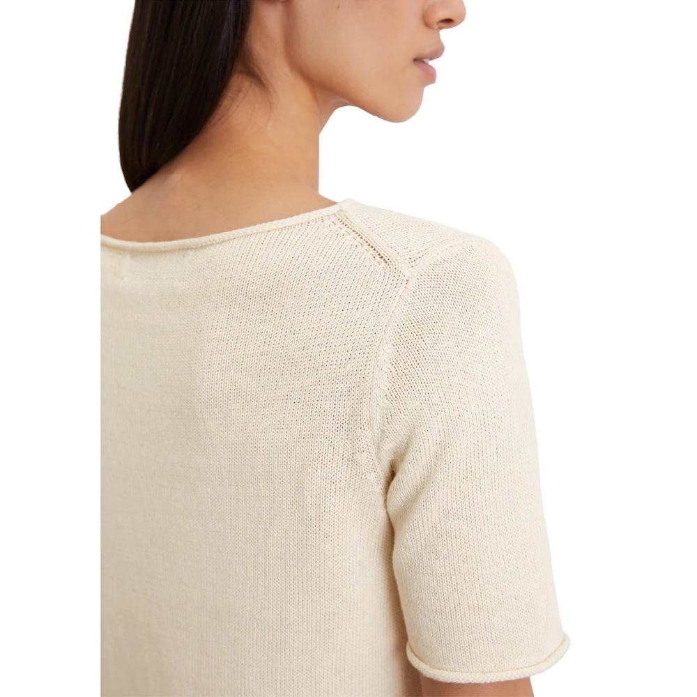 Marc O'Polo Strickpullover »aus Organic-Cotton-Leinen-Mix«