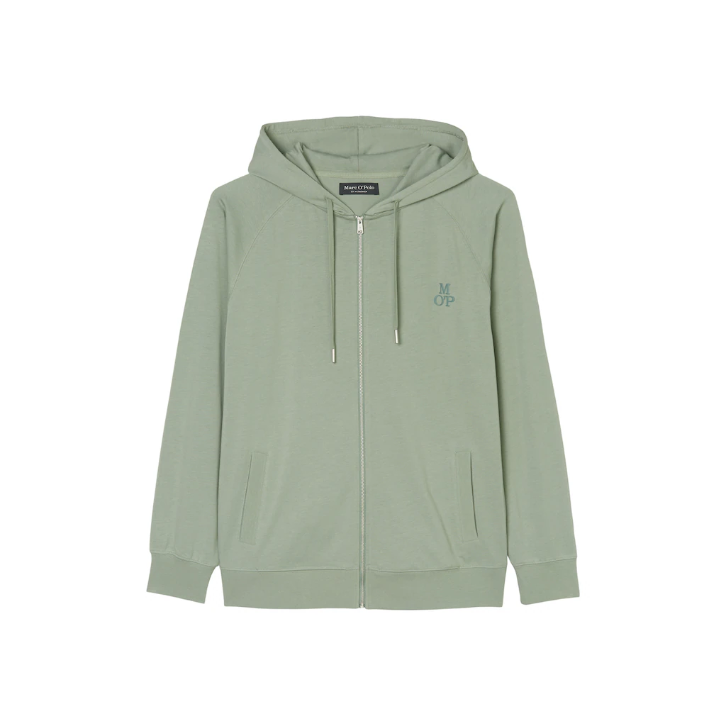 Marc O'Polo Sweatjacke Mit Großzügiger Kapuze Inklusive Tunnelzug