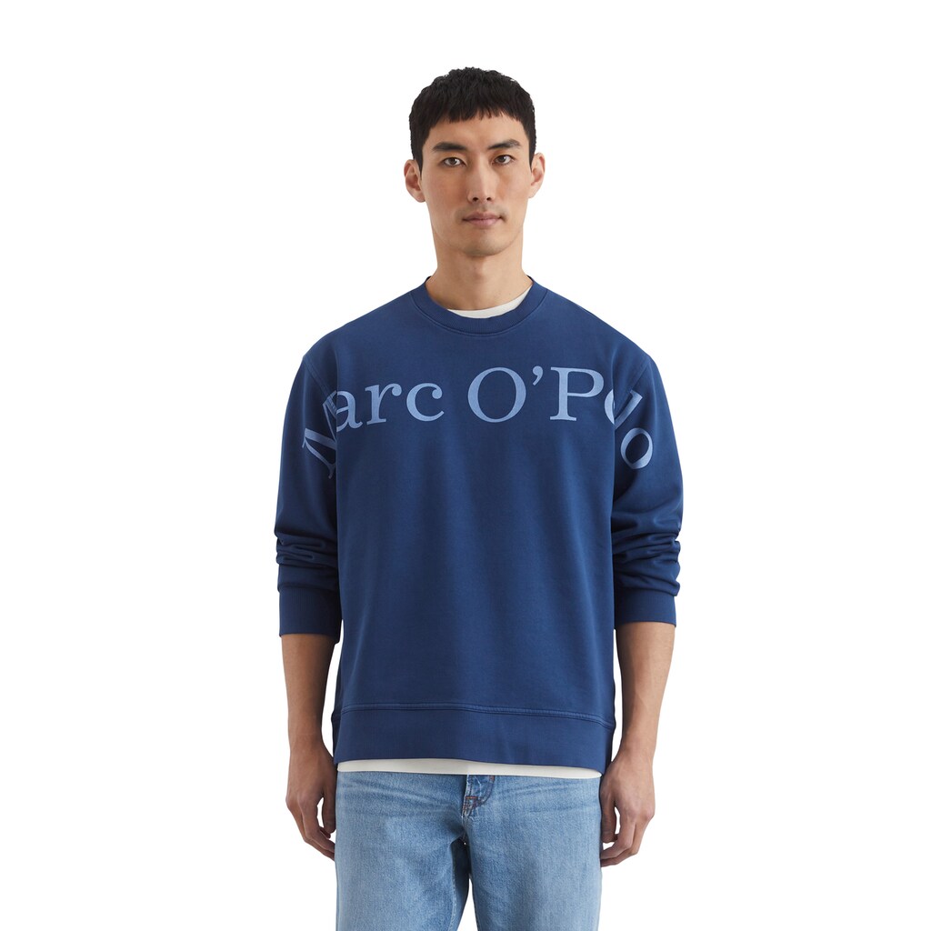 Marc O'Polo Sweatshirt großen Logoprint auf der Brust ▷ bestellen