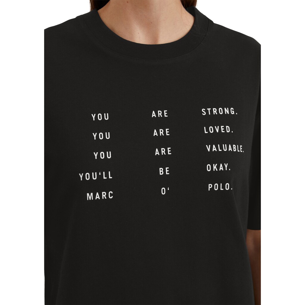 Marc O'Polo T-Shirt »aus Organic Cotton«