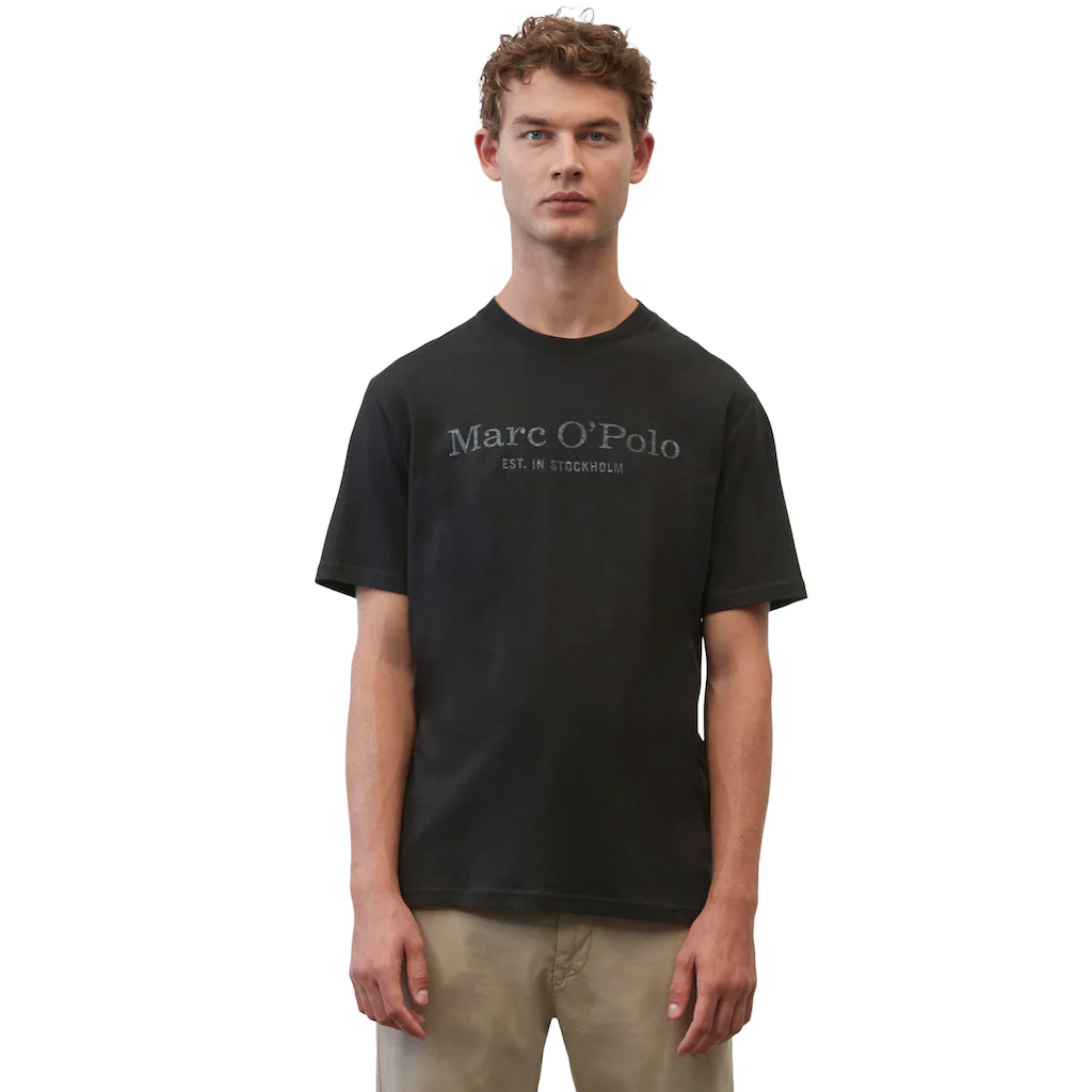 Marc O'Polo T-Shirt klassisches Logo-T-Shirt ▷ für