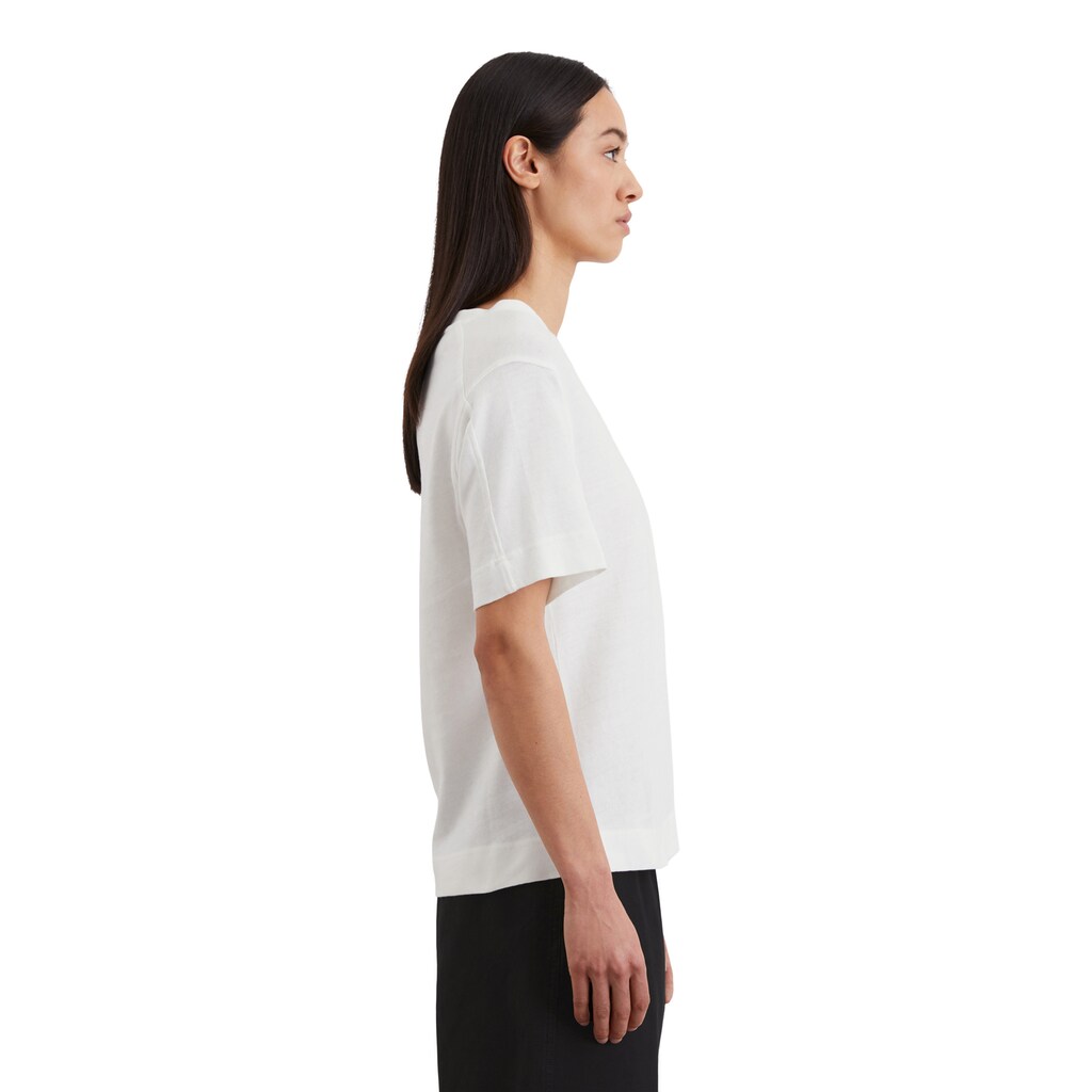 Marc O'Polo T-Shirt »mit Aufgesetzter Satin-Tasche«