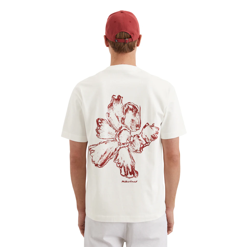 Marc O'Polo T-Shirt Mit Großem Rückenprint