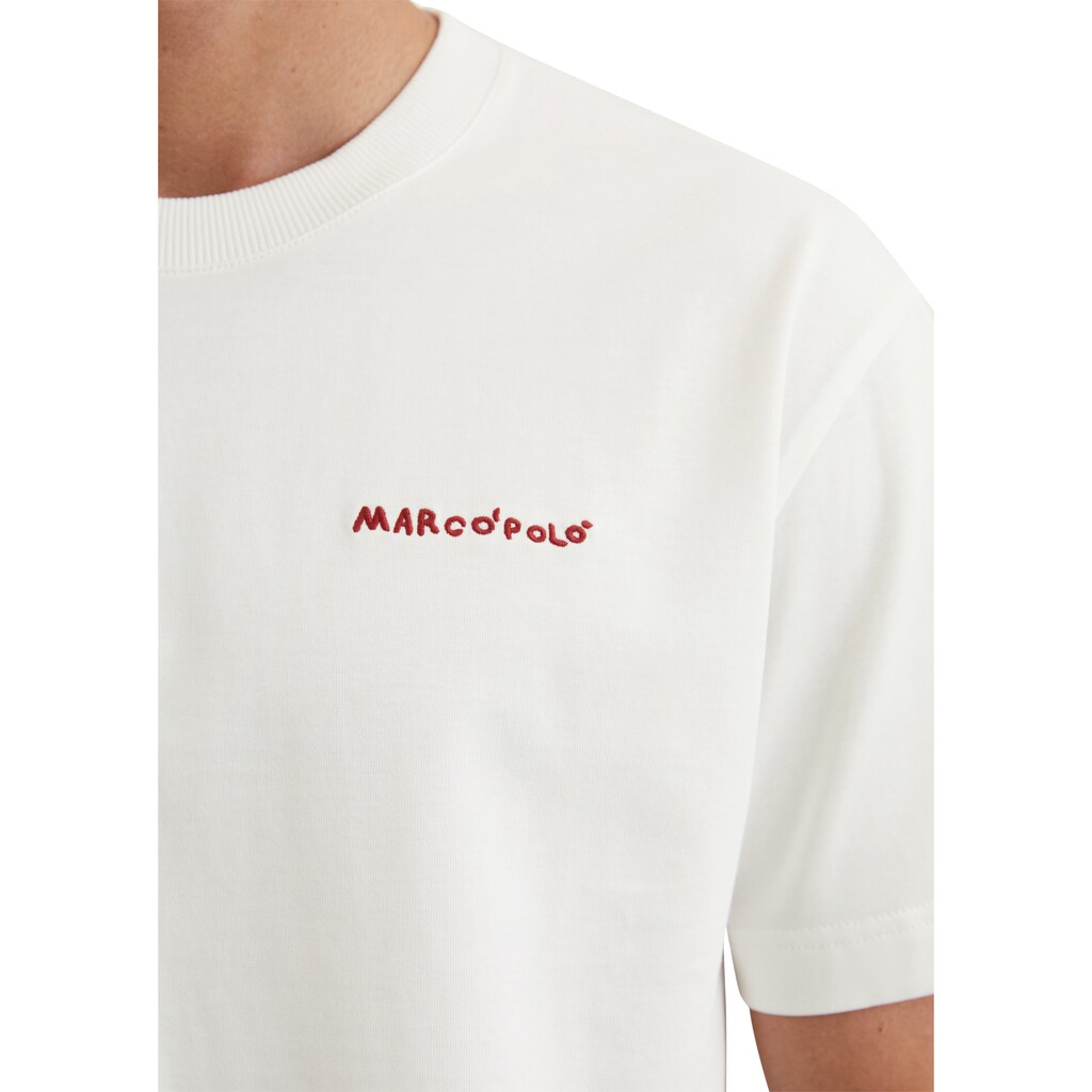 Marc O'Polo T-Shirt Mit Großem Rückenprint