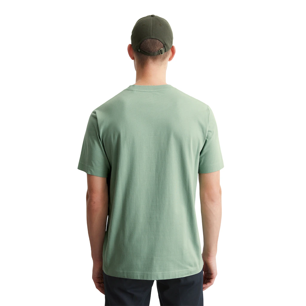 Marc O'Polo T-Shirt Mit Tonigem Label-Print Vorne ▷ Bestellen