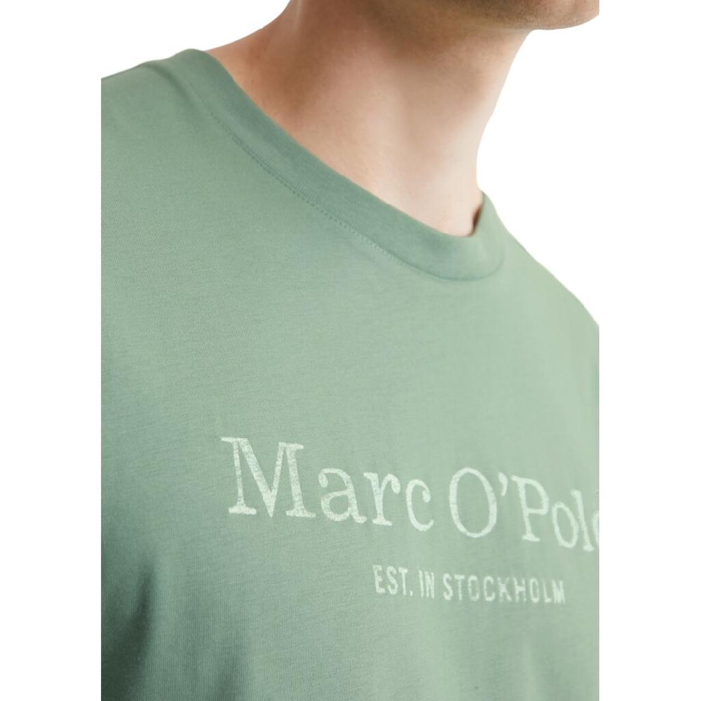 Marc O'Polo T-Shirt Mit Tonigem Label-Print Vorne ▷ Bestellen