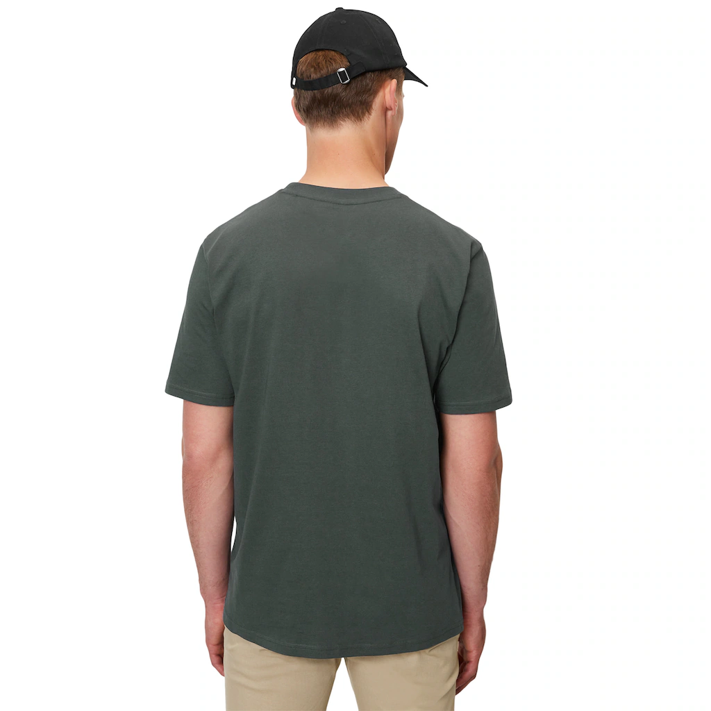 Marc O'Polo T-Shirt »T-shirt Short Sleeve Logo Print Ribbed Collar« ▷ Für