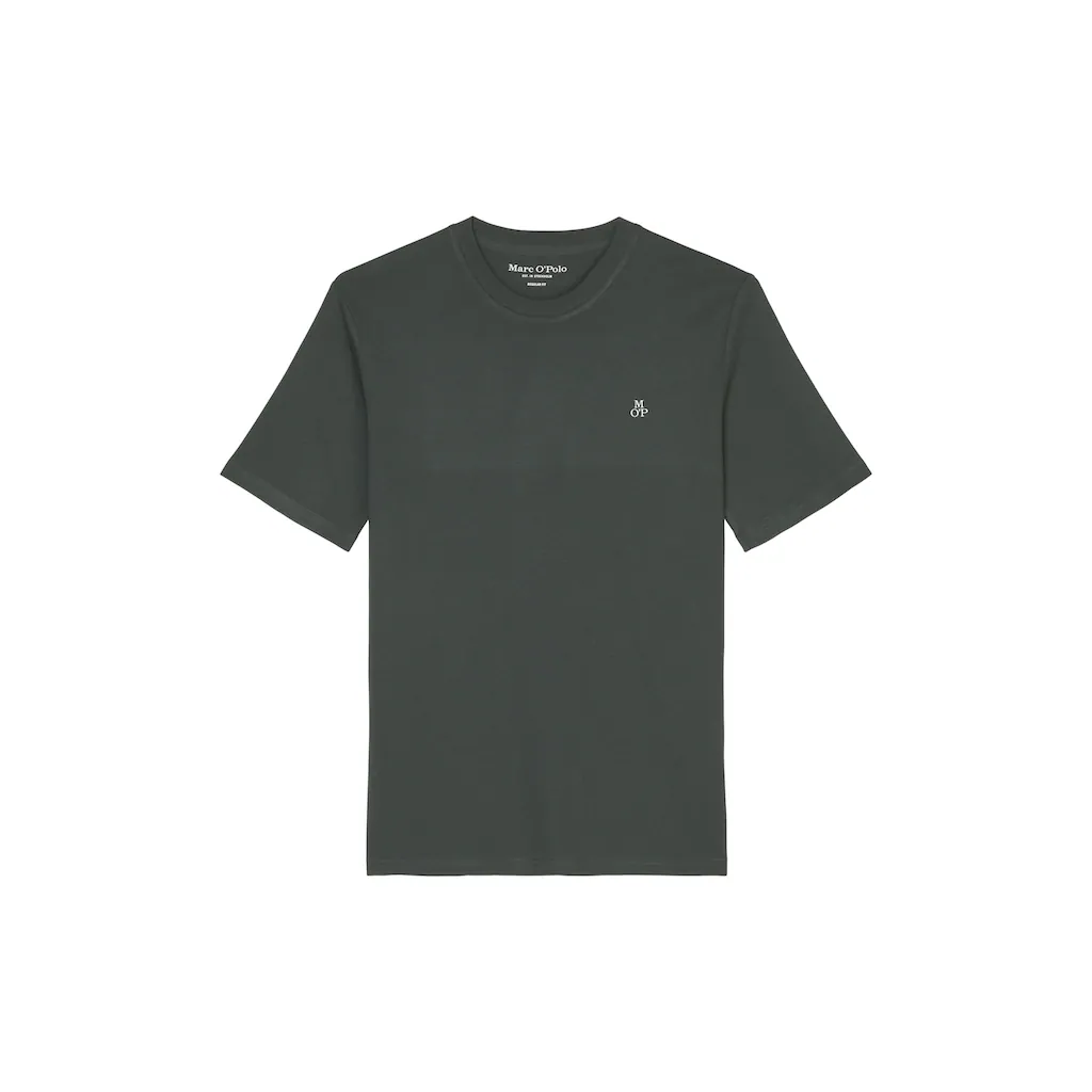 Marc O'Polo T-Shirt »T-shirt Short Sleeve Logo Print Ribbed Collar« ▷ Für